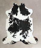 Black and White Cowhide Rug #A41235