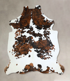 Tricolor Cowhide Rug #A41243