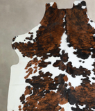 Tricolor Cowhide Rug #A41243