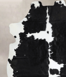Black and White Cowhide Rug #A41257
