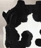 Black and White Cowhide Rug #A41258