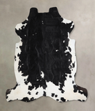 Black and White Cowhide Rug #A41291