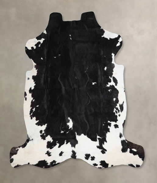 Black and White Cowhide Rug #A41291