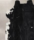 Black and White Cowhide Rug #A41291
