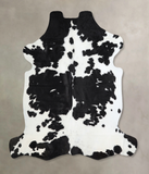Black and White Cowhide Rug #A41292