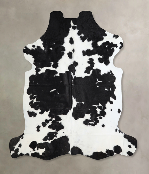 Black and White Cowhide Rug #A41292