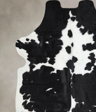 Black and White Cowhide Rug #A41292