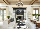 Black and White Cowhide Rug #A41292