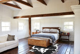Black and White Cowhide Rug #A41292