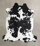 Black and White Cowhide Rug #A41293