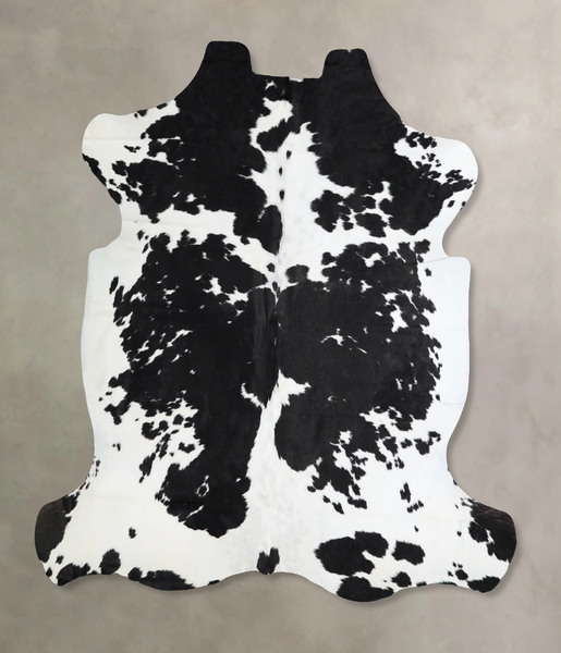 Black and White Cowhide Rug #A41293