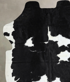 Black and White Cowhide Rug #A41302