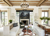 Tricolor Cowhide Rug #A41319