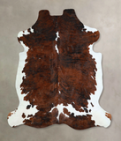 Tricolor Cowhide Rug #A41330