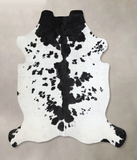 Black and White Cowhide Rug #A41356