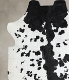 Black and White Cowhide Rug #A41356