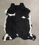Black and White Cowhide Rug #A41371