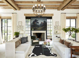 Black and White Cowhide Rug #A41371