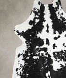 Black and White Cowhide Rug #A41373