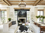Black and White Cowhide Rug #A41375