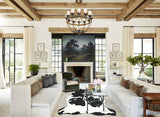 Black and White Cowhide Rug #A41396