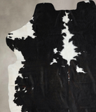 Black and White Cowhide Rug #A41403