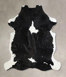 Black and White Cowhide Rug #A41404