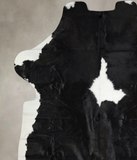 Black and White Cowhide Rug #A41404