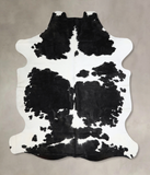 Black and White Cowhide Rug #A41413