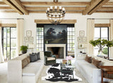 Black and White Cowhide Rug #A41413