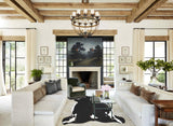 Black and White Cowhide Rug #A41434