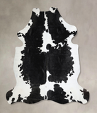 Black and White Cowhide Rug #A41436