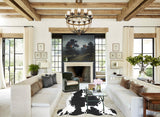 Black and White Cowhide Rug #A41436