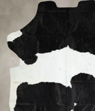 Black and White Cowhide Rug #A41438