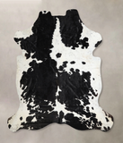 Black and White Cowhide Rug #A41505
