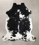 Black and White Cowhide Rug #A41517