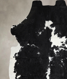 Black and White Cowhide Rug #A41517
