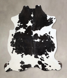 Black and White Cowhide Rug #A41518