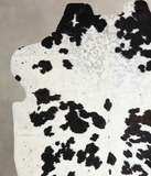 Black and White Cowhide Rug #A41523