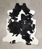 Black and White Cowhide Rug #A41525