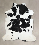 Black and White Cowhide Rug #A41549