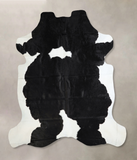 Black and White Cowhide Rug #A41573