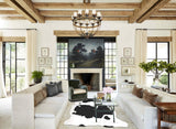 Black and White Cowhide Rug #A41595