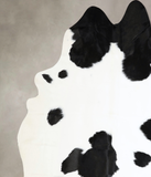 Black and White Cowhide Rug #A42757