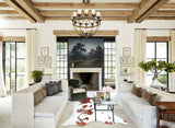 Brown and White Cowhide Rug #A42762