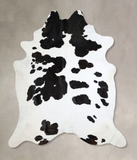 Black and White Cowhide Rug #A42786