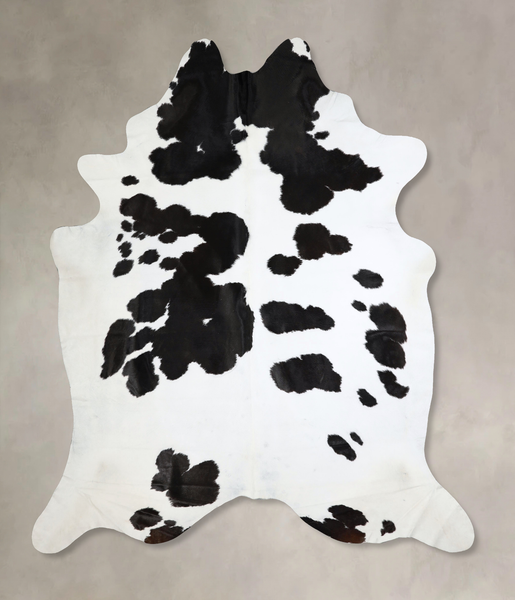 Black and White Cowhide Rug #A42786