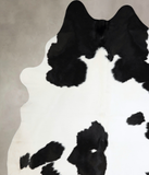 Black and White Cowhide Rug #A42790