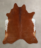 Brown and White Regular Cowhide Rug #A42810