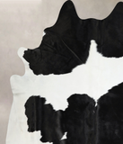 Black and White Cowhide Rug #A42816